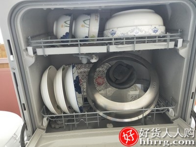 松下全自动洗碗机，家用台式免安装6套杀菌烘干电动刷碗机插图4
