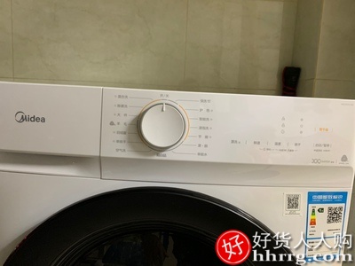 美的10公斤KG洗衣机MD100V11D，全自动变频滚筒洗烘干一体机插图1