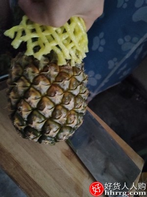 新鲜大菠萝香水大菠萝，手撕菠萝水果都乐菠萝插图4