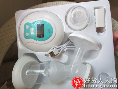新贝吸奶器，电动接拔奶器全自动孕产妇产后集挤母乳插图3