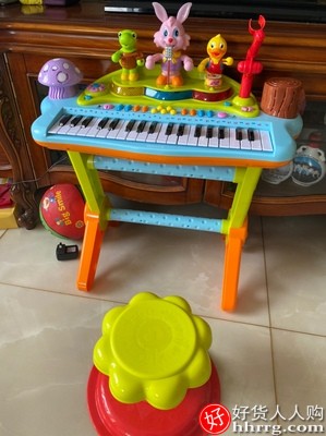 汇乐玩具669多功能宝宝电子琴，3-6周岁益智玩具琴儿童电子钢琴插图2