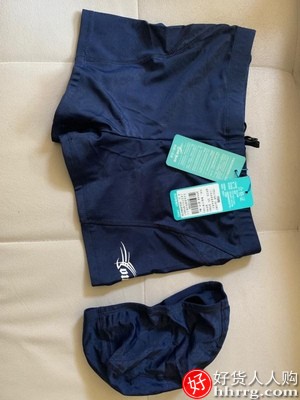 男士游泳五件套装游泳装备，平角加大码宽松游泳裤泳衣插图2