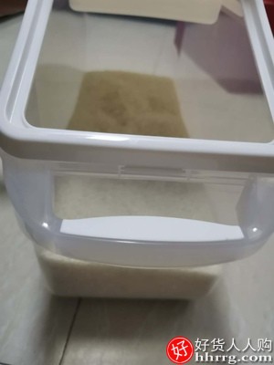 苏泊尔带盖米桶，20斤储米箱面粉米缸面桶插图