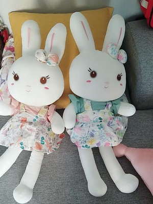 女孩兔子毛绒玩具，玩偶公仔小兔子布娃娃插图4