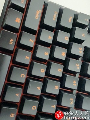 达尔优机械键盘dk100，黑青红茶轴有线87/104键插图3