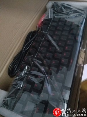 Rapoo/雷柏V500机械键盘，青轴红轴茶轴黑轴87键104有线键盘