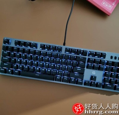 HP/惠普 GK100机械键盘，台式笔记本电脑104键