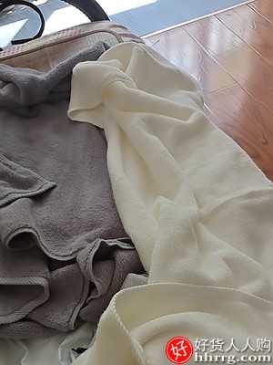 洁丽雅纯棉浴巾，家用速干加厚大浴巾插图6