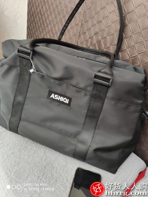 阿仕旗旅行包手提包，大容量短途出差行李包插图6