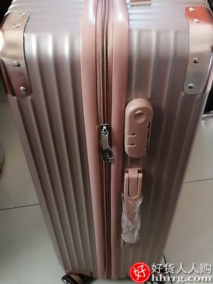 ULDUM旅行箱行李箱，万向轮铝框拉杆箱