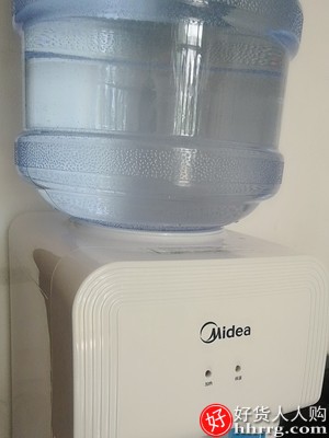 美的饮水机，小型台式桶装水饮水器插图