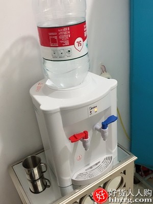 美的饮水机，小型台式桶装水饮水器插图3