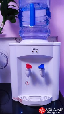 美的饮水机，小型台式桶装水饮水器插图5