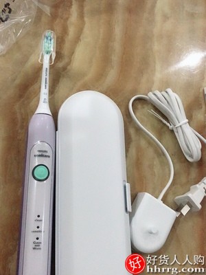 飞利浦电动牙刷HX6730/HX6721，成人充电声波震动电动牙刷插图1