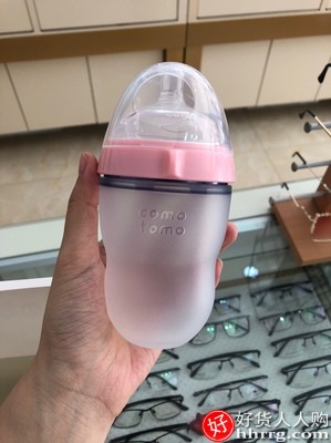 comotomo可么多么奶瓶，新生婴儿硅胶防摔防呛奶防胀气插图6