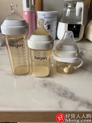 新加坡Hegen新生儿宽口奶瓶，PPSU婴儿奶瓶插图1