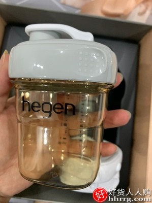 新加坡原装进口hegen奶瓶，新生婴儿多功能PPSU奶瓶插图5