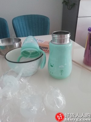 爱因美婴儿保温奶瓶，一杯多用保温杯防胀气奶壶插图4