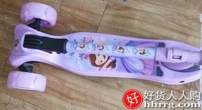 迪士尼儿童滑板车，小孩幼儿单脚踏板车插图4