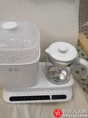 孕贝奶瓶消毒器温奶器，烘干三合一暖奶器