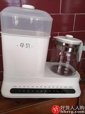 孕贝奶瓶消毒器温奶器，烘干三合一暖奶器插图3
