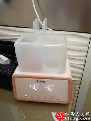 波咯咯暖奶器奶瓶消毒器，暖奶器热奶需要热几分钟插图5
