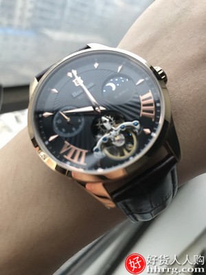 邦顿手表机械表，全自动防水瑞士男士手表插图5