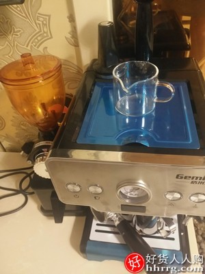 格米莱家用高压煮意式咖啡机，手动半自动小型蒸汽奶泡泵压插图3