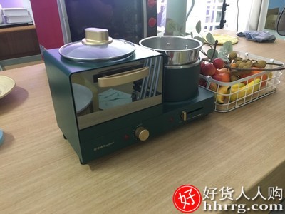 荣事达早餐机面包机，多功能一体全自动小型烤箱插图5