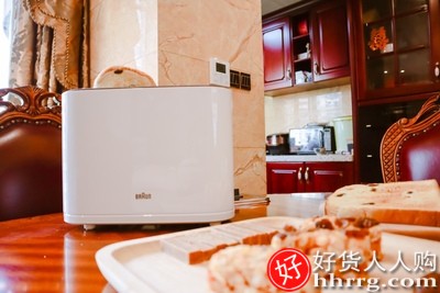 Braun博朗HT3005多士炉烤面包机，家用全自动早餐机插图6