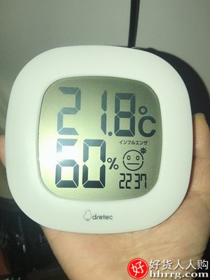 dretec多利科电子精准温湿度计，家用室内高精度温度表插图4