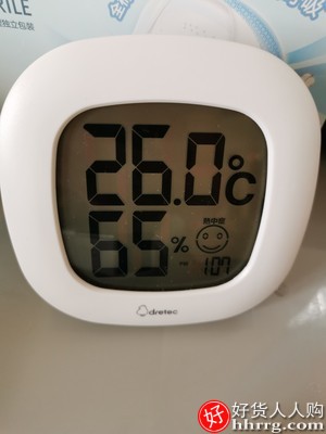 dretec多利科电子精准温湿度计，家用室内高精度温度表插图5