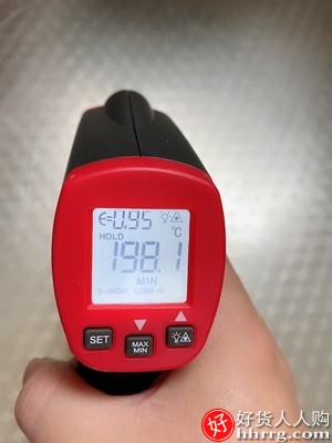 优利德红外线测温仪，工业高精度测温枪插图1