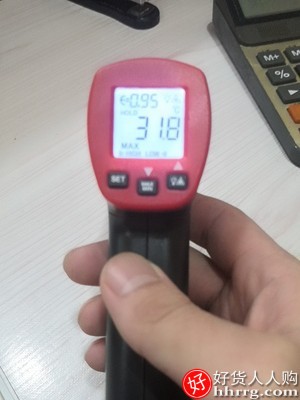优利德红外线测温仪，工业高精度测温枪插图3