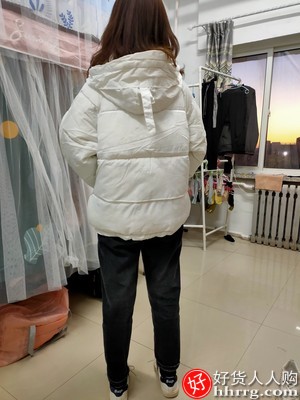冬季羽绒棉服短款外套，韩版宽松面包服女插图3