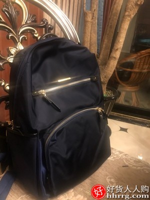 高级感牛津布双肩包女，商务休闲电脑包背包旅行包