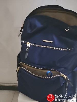 高级感牛津布双肩包女，商务休闲电脑包背包旅行包