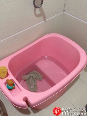 宝得笑budsia儿童洗澡桶，婴儿浴盆可坐躺浴桶插图2