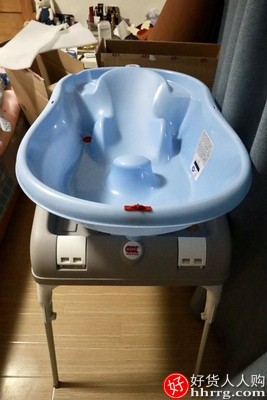 意大利OKBABY婴儿洗澡盆，一体分体式可坐躺通用宝宝浴盆插图4