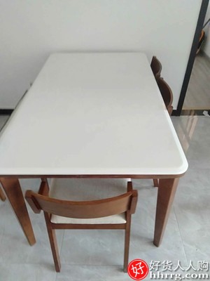 北欧全实木餐桌，大理石岩板餐桌子椅组合