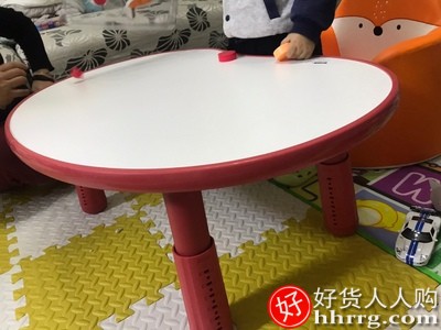 ZRYZ韩国款儿童花生桌，防撞可升降调节桌子写字书桌