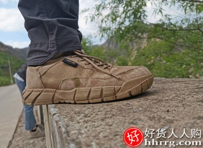 第七大陆防水登山鞋，轻便防滑透气沙漠徒步鞋插图3