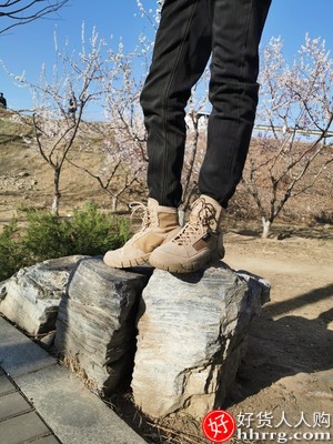 第七大陆防水登山鞋，轻便防滑透气沙漠徒步鞋插图4