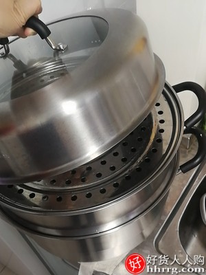 爱仕达大号蒸锅，大容量三层蒸锅插图5