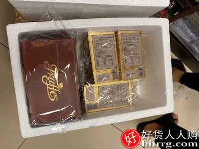 德菲丝法国进口松露型巧克力，礼盒可可脂1kg装插图1