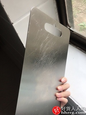 苏泊尔304不锈钢切菜板，防霉水果案板和面板双面砧板