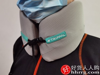 旅行一号TripPal双核支撑U型枕，360度全支撑不歪脖U颈枕插图6