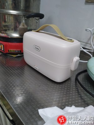 美的电热饭盒，电热自热保温蒸煮饭电饭煲插图3