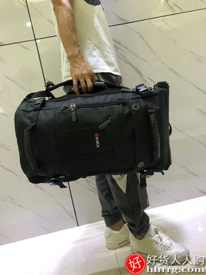 男士双肩包旅行包，多功能户外旅游运动背包插图2