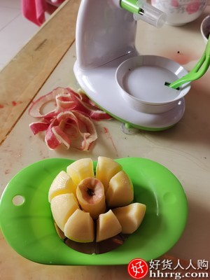 手摇苹果削皮器，多功能家用水果削皮刀插图1